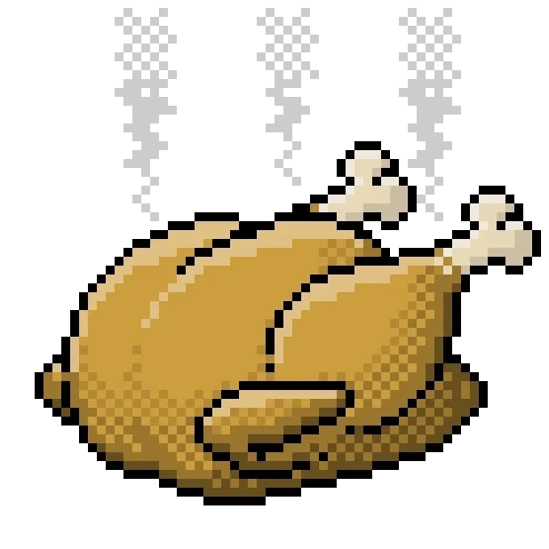 Gif of chicken cooking